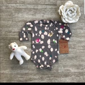 True religion baby onsie splatter paint unisex